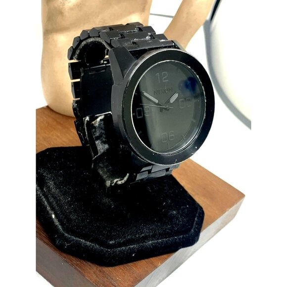 Nixon Men's Watch The Corporal Take Charge Quartz Black Dial Stainless Steel - Picture 14 of 14